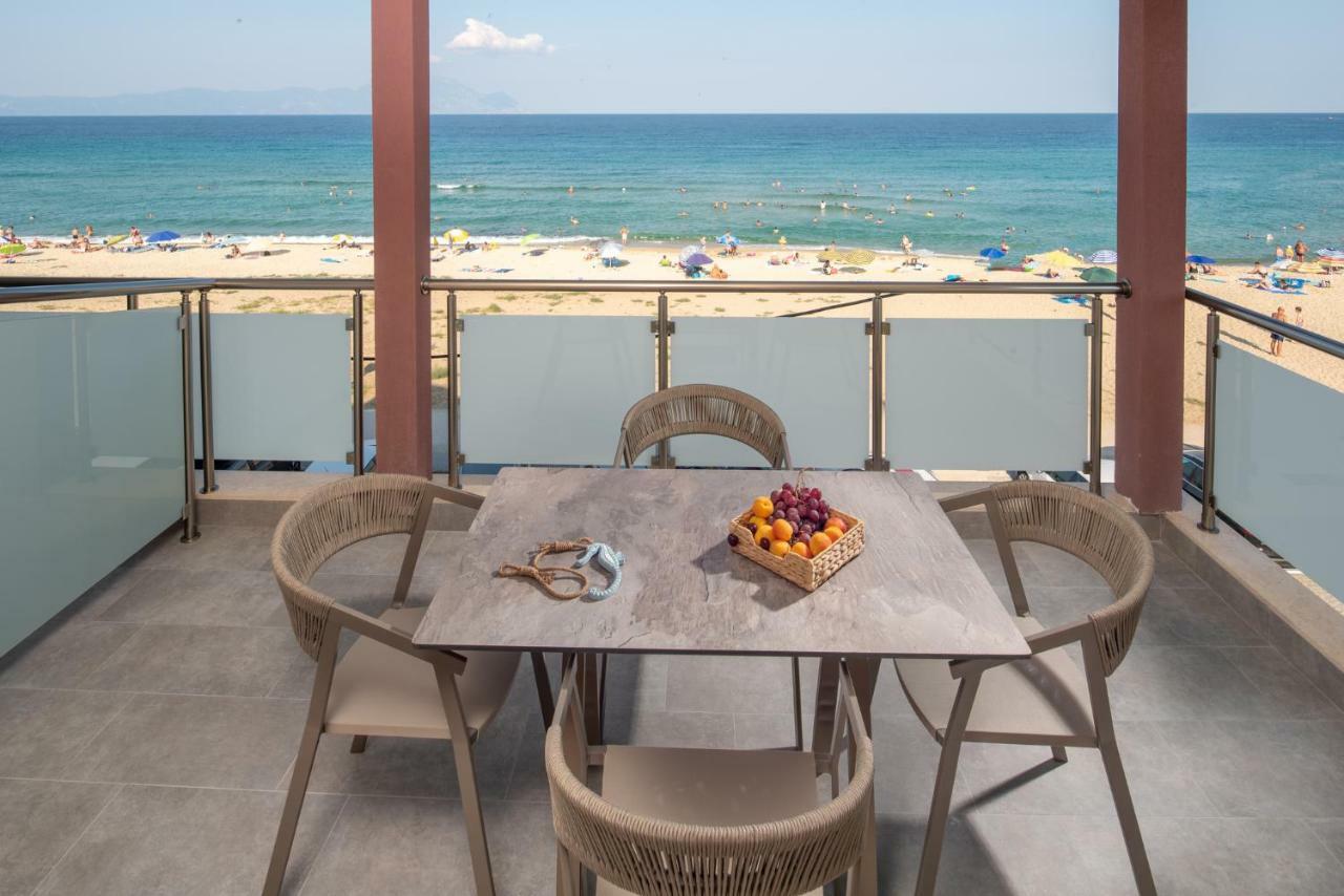 Stavros Compass Hotel Sarti Bagian luar foto