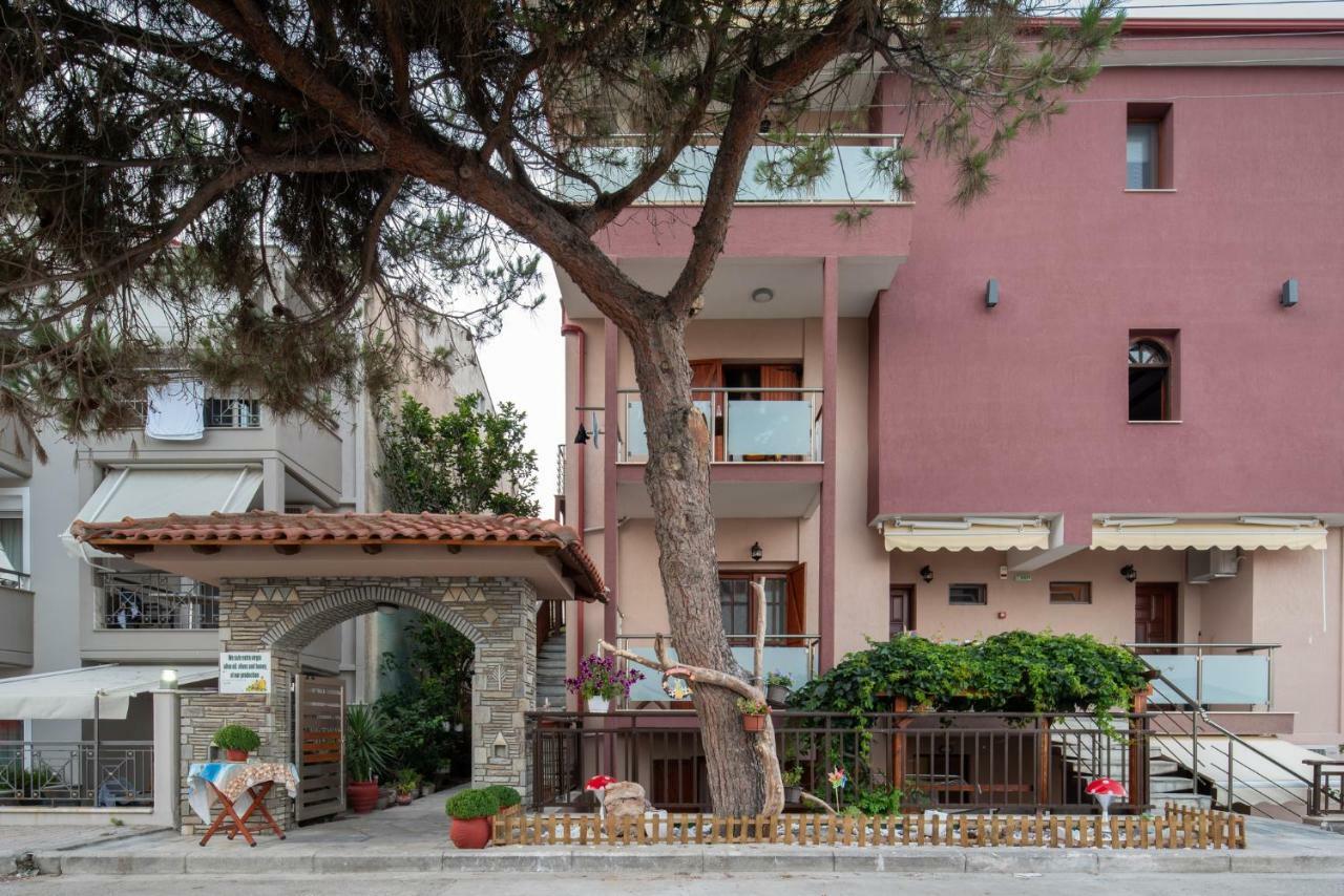 Stavros Compass Hotel Sarti Bagian luar foto