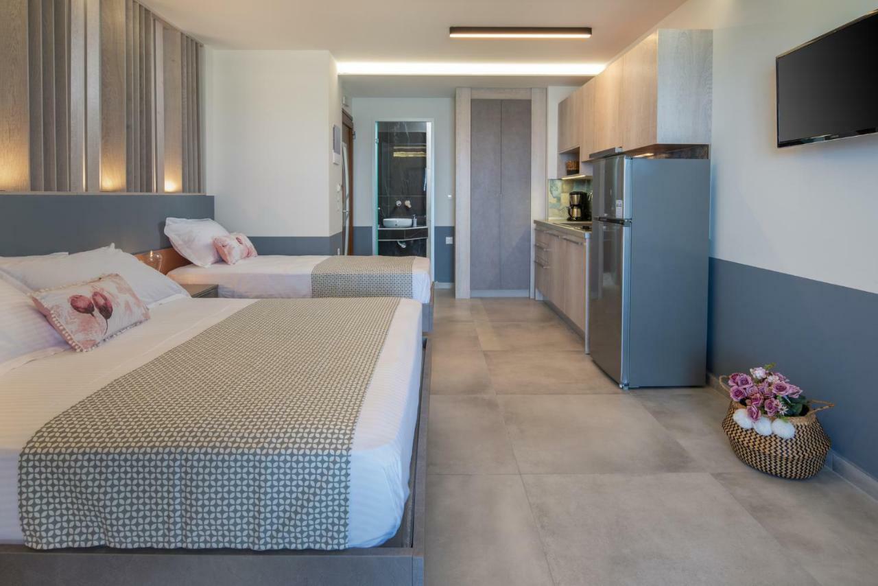Stavros Compass Hotel Sarti Bagian luar foto